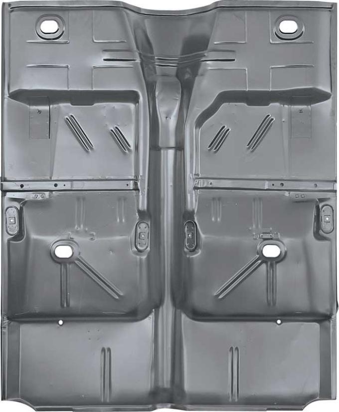 1962-67 Chevy II, Nova, Complete Floor Pan, Auto Trans, Column Shift, Hardtop, Sedan, EDP Coated