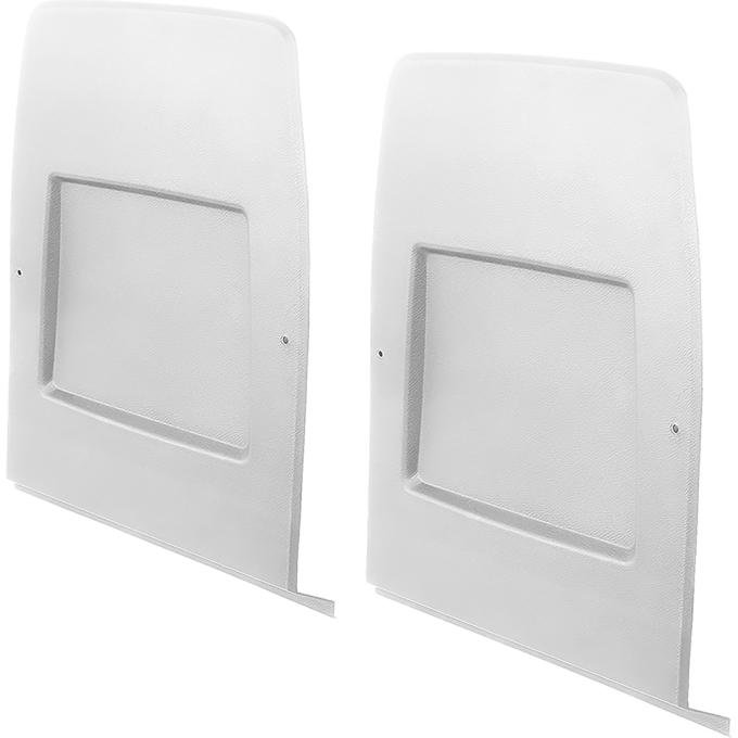 OER 1971-78 Camaro, Firebird, 1973-79 Nova, X-Body, 1971-80 H-Body, Bucket Seat Back Panel Set, White K7110
