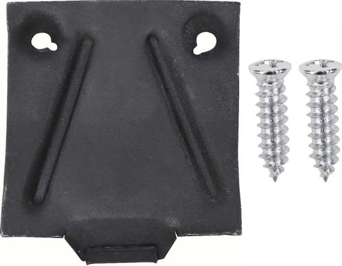 OER 1967-68 Camaro / Firebird Glove Box Catch Plate Set *K891