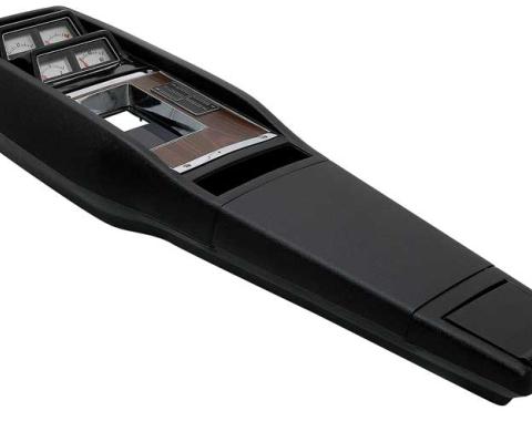 1968 Camaro, Console Assembly, 4 Speed, with Console Gauges, Volt Gauge, Pre-Assembled
