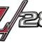 OER 1969 Camaro, Z28 Front Fender Emblem, with Hardware, Each 3957935