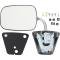 1973-91 Chevy, GMC Pickup, Blazer, Jimmy, Suburban, Manual Outer Door Mirror, Chrome, LH or RH, Each