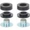 OER 1970-73 Camaro, Vertical Radiator Support Bushing & Cushion, Pair 153305