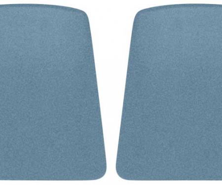 OER 1967 Camaro Light Blue Bucket Seat Back Panels K1073