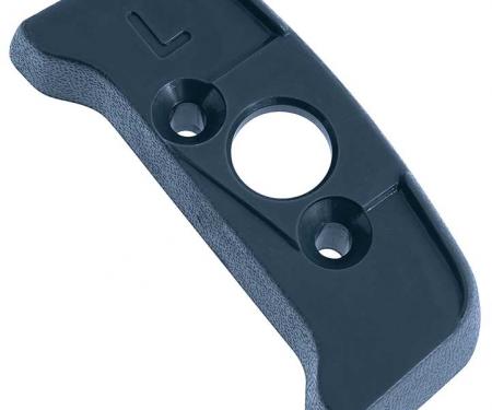 OER 1974-81 Seat Belt Shoulder Guide Escutcheon , Dark Blue, LH Driver Side 20552360