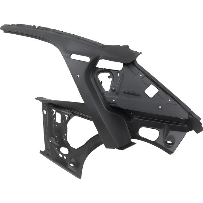 1967-69 Camaro, Firebird, Inner Door & Quarter Frame Assembly, LH Driver Side, EDP Coated