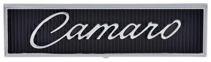OER 1968-69 Camaro Standard Door Panel Emblems with Script Lettering 7746554