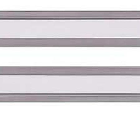 1983-84 Chevrolet Pickup, Blazer, Suburban, Center Grill Molding, with Hardware, Pair