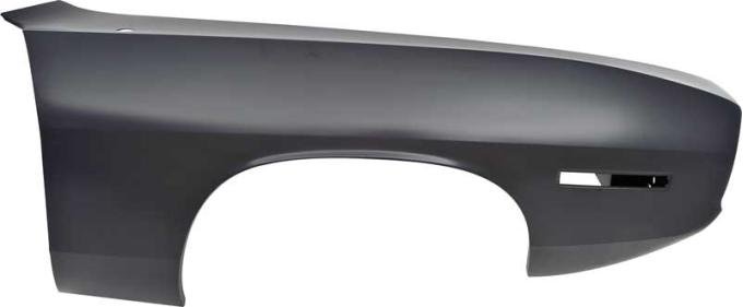 OER 1971 Plymouth Barracuda, Cuda, Front Fender, without Gills, RH Passenger Side, EDP Coated MM1848A