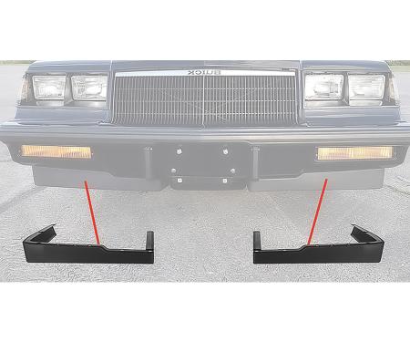 OER 1986-87 Grand National, Type T, Turbo, Air Dam Deflectors, Pair GN110772