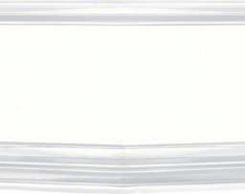 OER 1971-72 Chevy Pickup, Suburban, Blazer, Outer Grill Surround, Polished Aluminum, 3990701