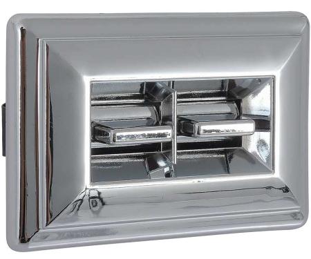 1982-96 GM Vehicles, Power Window Switch, Two-Button, Chrome Plated Bezel, LH