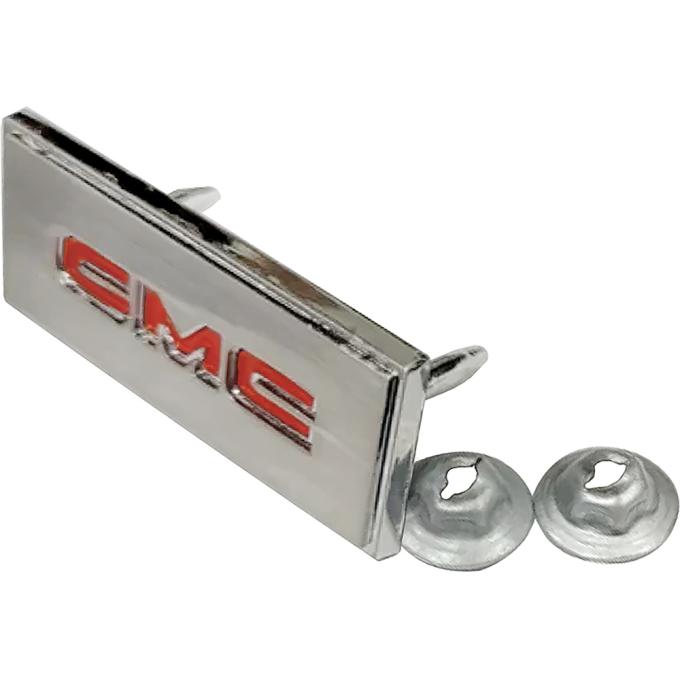 1969-80 GMC Truck, Suburban, 1970-80 Jimmy, Center Console Emblem, Includes Retaining Nuts