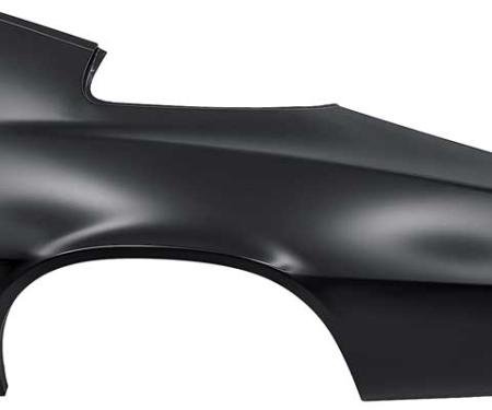 1975-81 Chevrolet Camaro, Complete Rear Quarter Panel, with Spoiler, LH Driver Side