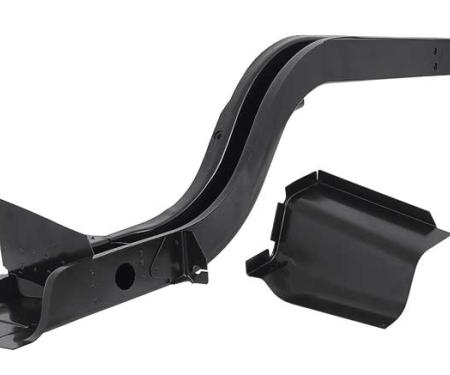 1964-68 Mustang Fastback, Rear Frame Rail Complete, Coupe, Passenger Side