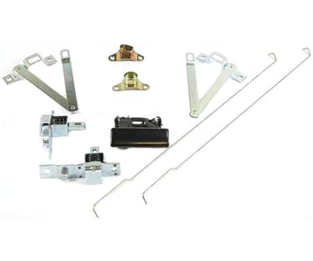 OER 1976-80 Chevy, GMC, Fleetside Pickup, Blazer, Jimmy, Tailgate Latch Assembly Set, with Hardware T70504