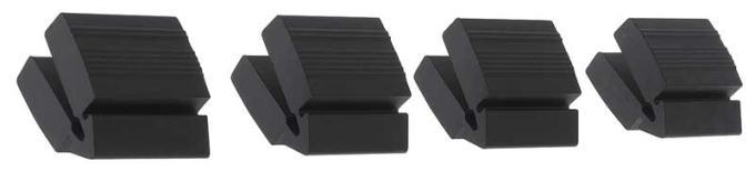 OER 1962-66 Chevrolet, Door Rubber Bumper Set, 4 Piece Set, Various Models 4840894