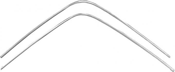 OER 1967-68 Camaro / 67-69 Firebird Vinyl Top Molding Set K863