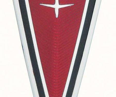 OER 1977-81 Firebird Red Front End Crest Emblem 499724