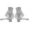 OER 1974-78 Ford Mustang II, 1974-80 Pinto, Bobcat, Drop Spindle Set, Forged Steel, 2 Inch Drop, Pair 154892