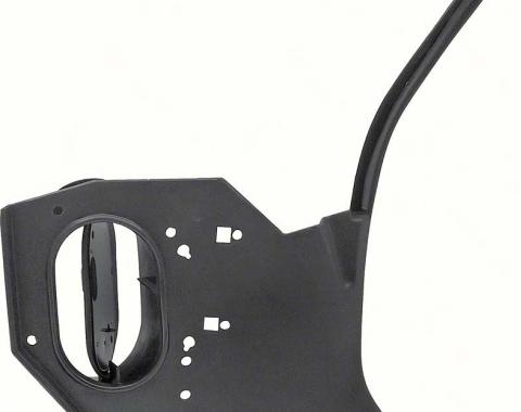 1970-81 Camaro, Firebird, Interior Kick Panel, with Air Conditioning, Passenger Side, Black