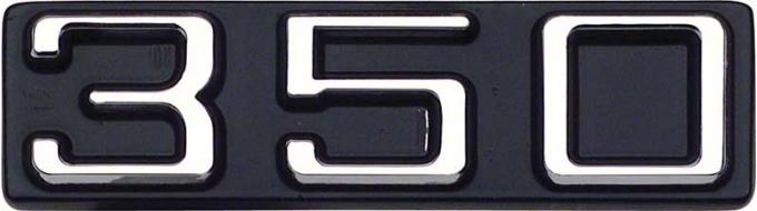 1970-75 Camaro, "350" Front Fender Emblem, Each