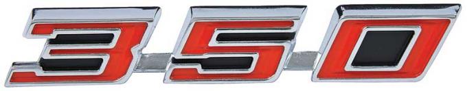 OER 1968-69 Firebird 350 Hood Emblems F1252