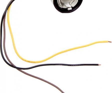 1969-81 Buick, Cadillac, Chevrolet, GMC, Oldsmobile, Pontiac, Lamp Socket, 1-9/16" tall base, Replaces GM# 8903202 & 8914822