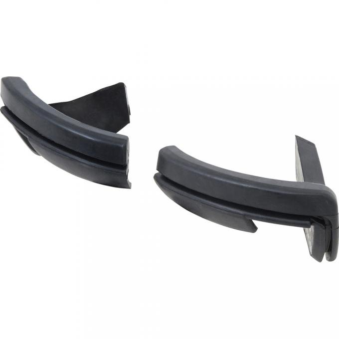 OER 1970-73 Camaro, Rear Bumper Rubber End Fillers, Pair E335