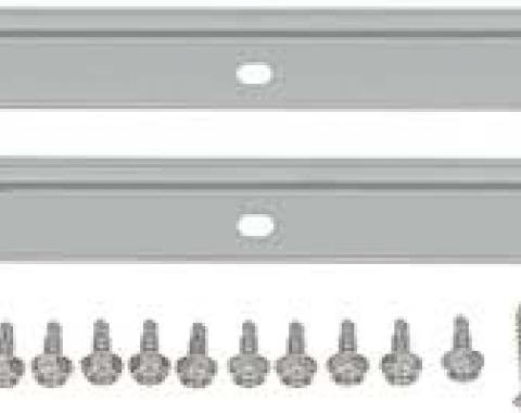 OER 1967-69 Firebird Rocker Panel Molding Mounting Set - Two Required Per Vehicle 748561