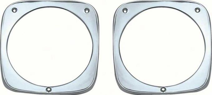 OER 1964-66 Chevrolet Truck Headlamp Bezels CX1227