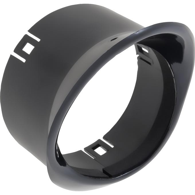 1967-68 Camaro, Firebird, Dash Vent Bezel, Black, LH Driver Side