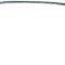 OER 1981-91 Checy, GMC Pickup, Blazer, Jimmy, Suburban, Front Wheel Opening Molding, w/black strip, RH Passenger Side C2406