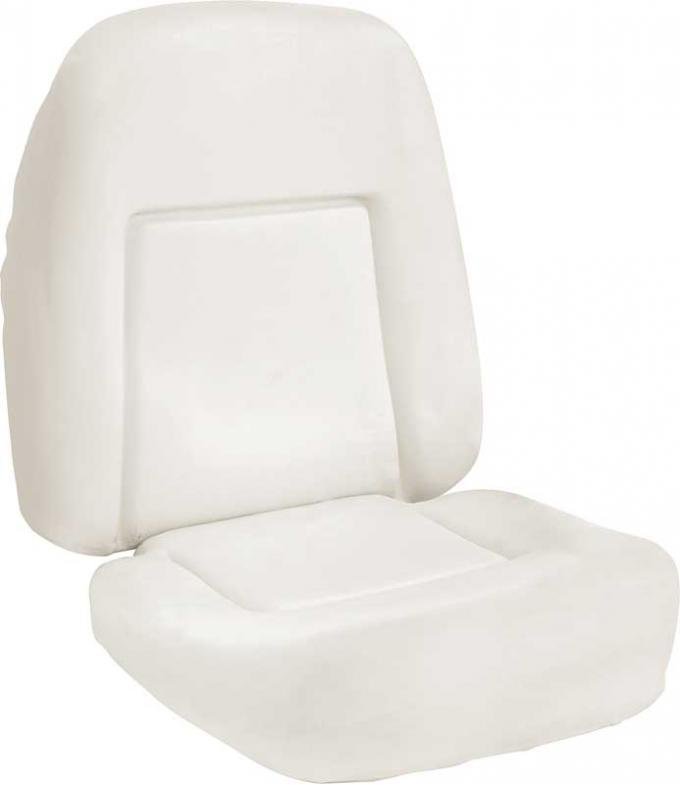 OER 1968-69 Firebird, Bucket Seat Foam , with Wire in Seat Back, Deluxe Interior SF109