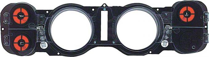 1979-81 Camaro, Dash Lens and Gauge Housing Assembly, with Warning Lights