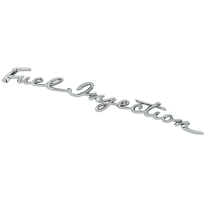 1958-61 Chevrolet Corvette, "Fuel Injection" Emblem/Name Plate
