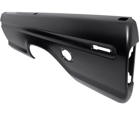 OER 1973-79 Ford F-Series Pickup Truck, Bed Side Panel, Outer Skin, 8' Long Bed, Single Fuel Door Hole, LH Side TR27842M