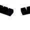 1967-69 Camaro, Firebird, Door Jamb Welt Retainer Clips, Pair