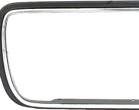 1967-68 Camaro Rally Sport Headlamp Door Molding, RH Passenger Side