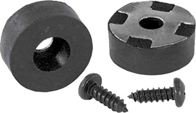 OER Rubber Seat Back Stoppers 1 Pair Per Car K980