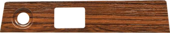 OER 1969 Camaro Woodgrain Wiper Switch Dash Plate - Cherrywood 3945971