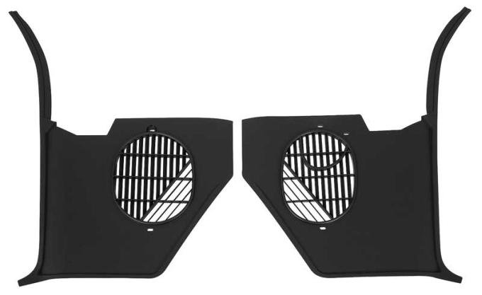 1965-66 Impala, Bel Air, Caprice, Interior Kick Panels, without Air Conditioning, Pair