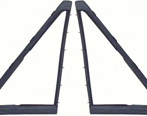 OER 1967 Camaro, Firebird, Vent Frame Weatherstrip, RH and LH, Pair K4167
