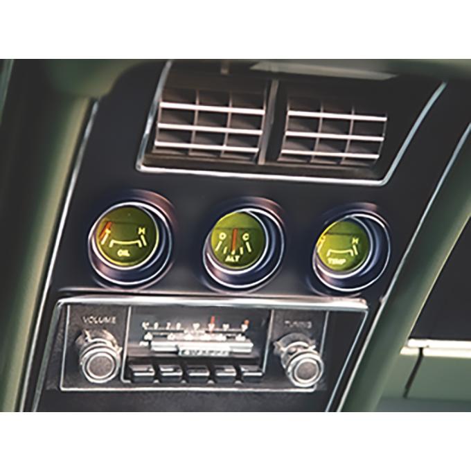 1971-73 Mustang, Auxiliary Cluster LED Bulb Kit, Amber