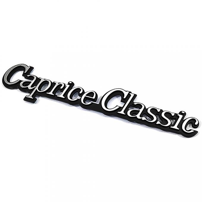 OER 1977-85 Chevrolet Caprice Classic, Sail Panel Emblem, Adhesive Backed 20079927