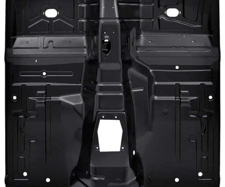 1979-93 Mustang, Complete Floor Pan, with Manual Trans, 1- Piece, EDP Coated