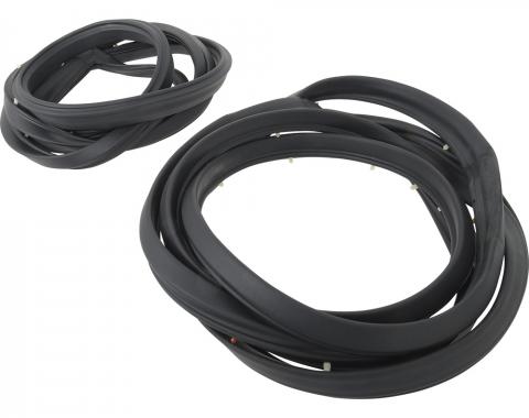 1975-79 Nova, Ventura, Apollo, Omega, Door Frame Weatherstrip, 2 Door, Coupe, Pair