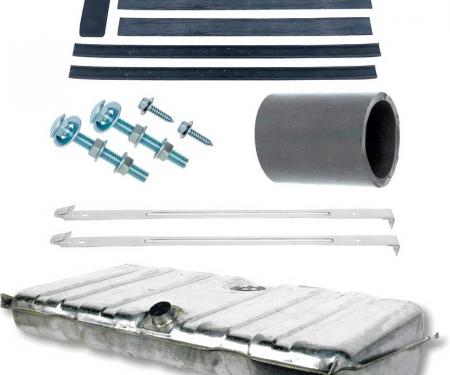 1967-68 Firebird Fuel Tank Kit (Zinc Coated Tank W/O Neck, Sleeve Or Clamp)