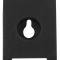 U-Nut, #8 Screw Size, Panel Clip, Phosphate, Each