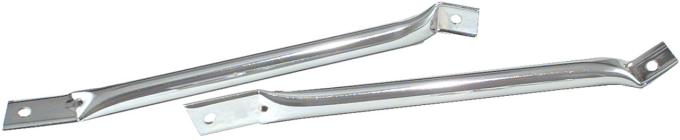 1967-69 Camaro, Firebird, Chrome Fender to Radiator Support Bars, RH & LH